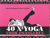 Omslag van 40 x yoga voor zwangeren