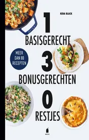 Omslag van 1 basisgerecht 3 bonusgerechten 0 restjes