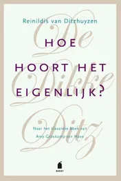 Omslag van De Dikke Ditz. Hoe hoort het eigenlijk?