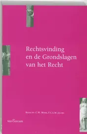 Omslag van Rechtsvinding en de grondslagen van het recht