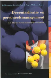 Omslag van Decentralisatie en personeelsmanagement