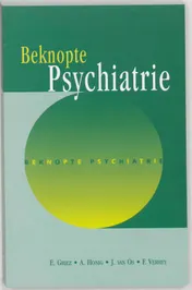 Omslag van Beknopte psychiatrie