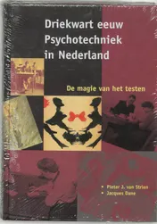 Omslag van Driekwart eeuw Psychotechniek in Nederland