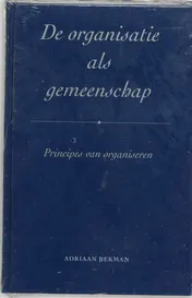 Omslag van De organisatie als gemeenschap