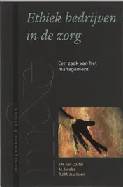 Omslag van Ethiek bedrijven in zorg