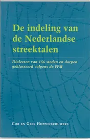 Omslag van De indeling van de Nederlandse streektalen