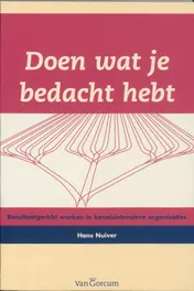 Omslag van Doen wat je bedacht hebt