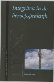 Omslag van Integrititeit in de beroepspraktijk