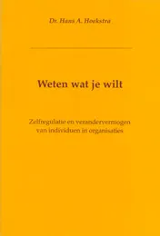 Omslag van Weten wat je wilt