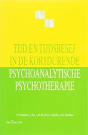 Omslag van Tijd en tijdsbesef in de kortdurende psychoanalytische psychotherapie
