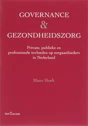Omslag van Governance & gezondheidszorg