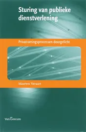 Omslag van Sturing van publieke dienstverlening