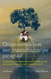 Omslag van Ondernemen met een maatschappelijke paragraaf