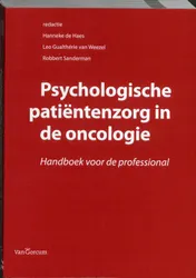 Omslag van Psychologische patiëntenzorg in de oncologie