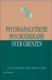 Omslag van Psychoanalytsiche psychotherapie over grenzen
