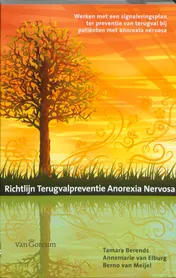 Omslag van Richtlijn terugvalpreventie anorexia nervosa