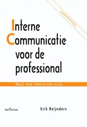 Omslag van Interne communicatie voor de professional