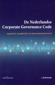 Omslag van De Nederlandse corporate governance code
