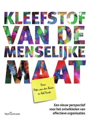 Omslag van Kleefstof van de menselijke maat