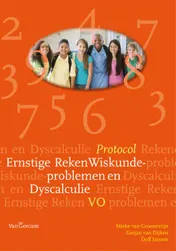 Omslag van Protocol ernstige rekenWiskunde-problemen en dyscalculie
