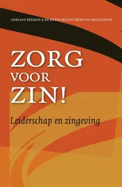 Omslag van Zorg voor zin!