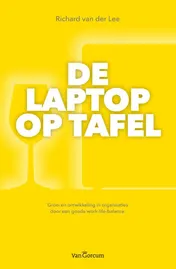 Omslag van De laptop op tafel