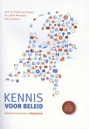 Omslag van Kennis voor beleid