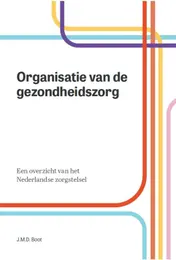 Omslag van Organisatie van de gezondheidszorg