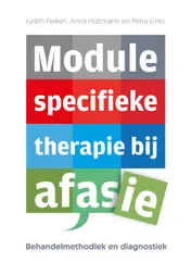 Omslag van Module specifieke therapie bij afasie