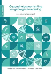 Omslag van Gezondheidsvoorlichting en gedragsverandering
