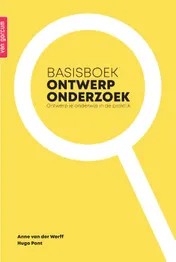 Omslag van Basisboek ontwerponderzoek