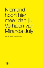 Omslag van Niemand hoort hier meer dan jij
