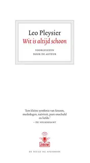 Omslag van Wit is altijd schoon