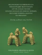 Omslag van Belangrijke voorwerpen en persoonlijke bezittingen uit de collectie van Lenore Doolan en Harold Morris, inlusief boeken, kleding en sieraden