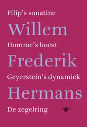 Omslag van Filip's sonatine, Homme's hoest, Geyerstein's dynamiek, De zegelring