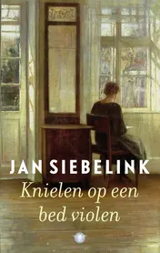 Omslag van Knielen op een bed violen
