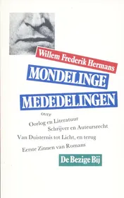 Omslag van Mondelinge mededelingen