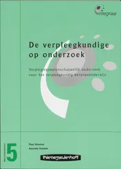 Omslag van De verpleegkundige op onderzoek