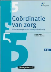 Omslag van 503 Coordinatie van zorg in de verplaagkundige beroepsuitoefening
