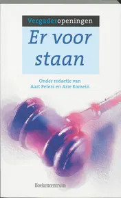 Omslag van Er voor staan