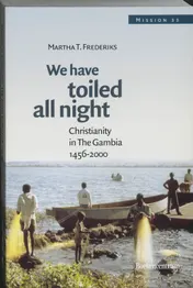 Omslag van We have toiled all night