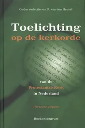 Omslag van Toelichting op de kerkorde