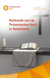Omslag van Kerkorde en generale regelingen van de Protestantse Kerk in Nederland