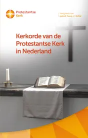 Omslag van Kerkorde en generale regelingen van de Protestantse Kerk in Nederland