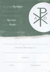 Omslag van Belijdeniskaart 310