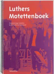 Omslag van Luthers Motettenboek