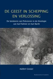 Omslag van De geest in schepping en verlossing