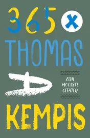 Omslag van 365 X Thomas a Kempis