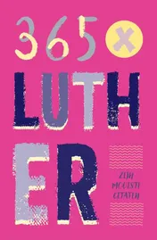 Omslag van 365 X Luther