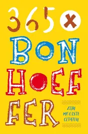 Omslag van 365 X Bonhoeffer